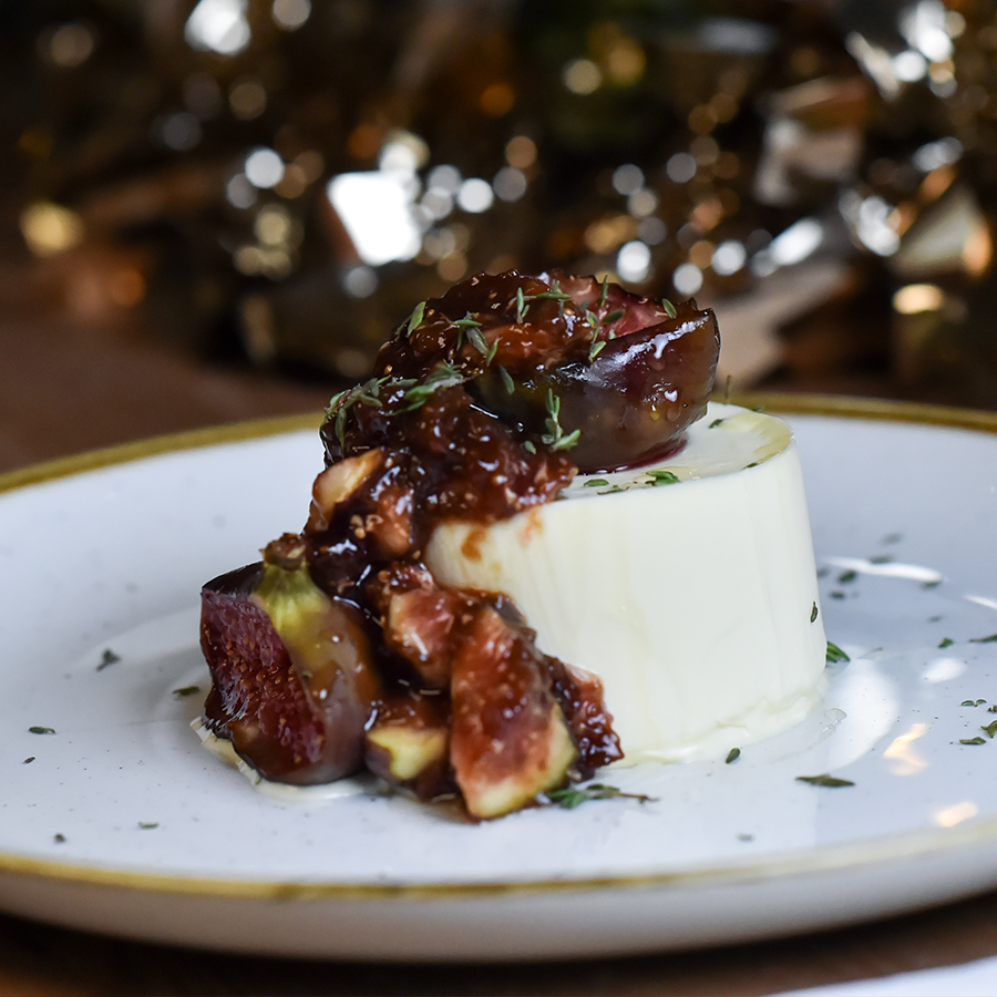 Christmas dinner pudding